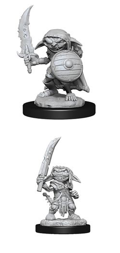 WizKids 90172 - Pathfinder Battles Deep Cuts - Male Goblin Fighter