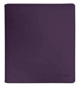 Ultra Pro - 12-Pocket Zippered Pro Binder - Vivid Midnight Plum 480 Capacity