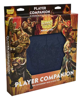 Dragon Shield - Player Companion - RPG Accessory Box & Tray - Midnight Blue