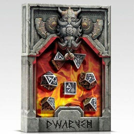 Q Workshop - Dwarven Metal RPG Dice Set