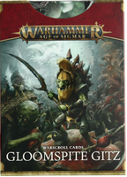 Warhammer AoS - Gloomspite Gitz - Warscroll Cards