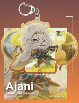 Gatherers Tavern - Keychain - Ajani Menotr of Heroes Li'l Walkers