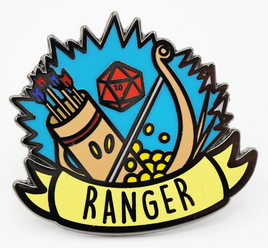 Foam Brain Games Enamel Pin - Banner Class: Ranger