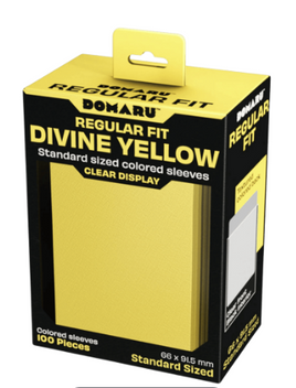 Gatherers Tavern - Domaru Divine Yellow Sleeves (100 Count)