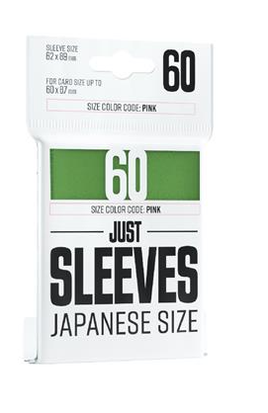 Just Sleeves - Green (60 Count)