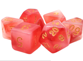 Old School Dice - Odyssey: Red RPG Dice Set