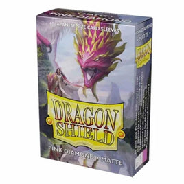 Dragon Shield - Small Sleeves - Matte Pink Diamond 60ct
