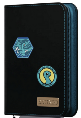 Gatherers Tavern - 4-Pocket Domaru Binder - Cryptids Collection: Turquoise Loch 160 Capacity
