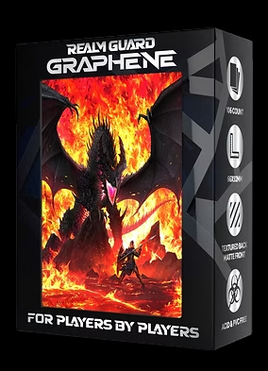 Realm Guard - Fire Dragon Graphene Matte Sleeves 100+ Count