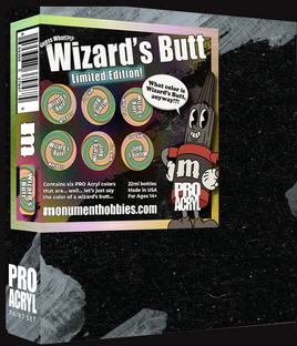 Monument Hobbies - Wizard's Butt Limited Edition Paint Set