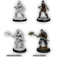 WizKids 90145 - D&D Nolzur's Marvelous Miniatures - Female Orc Barbarian