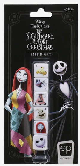 The Nightmare Before Christmas d6 Dice Set