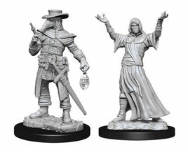 WizKids 90338 - Deep Cuts - Plague Doctor & Cultist