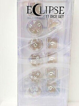 Ultra Pro - Dice - Eclipse 11ct Set - Smoke Grey