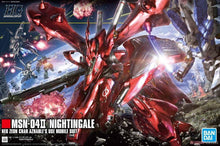 Load image into Gallery viewer, Bandai - MSN-04II Nightingale Neo Zeon Char Aznable&#39;s Use Mobile Suit HG 1/144 Scale Model