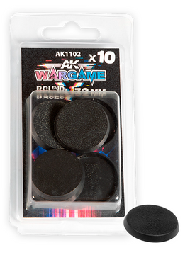 AK Interactive - Round Bases 32mm 10 count