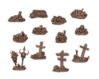 AK Interactive - Basing Bits - Bones Remains 12pc