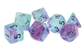 Sirius - Peacock Glowworm RPG Dice Set