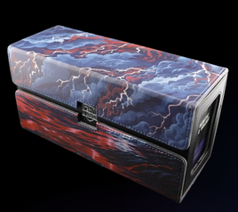 Realm Guard - Deck Box - Dual Commander Blue Red Storm