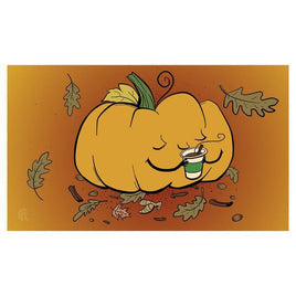 Legion - Pumpkin Spice Stitched Edge Playmat