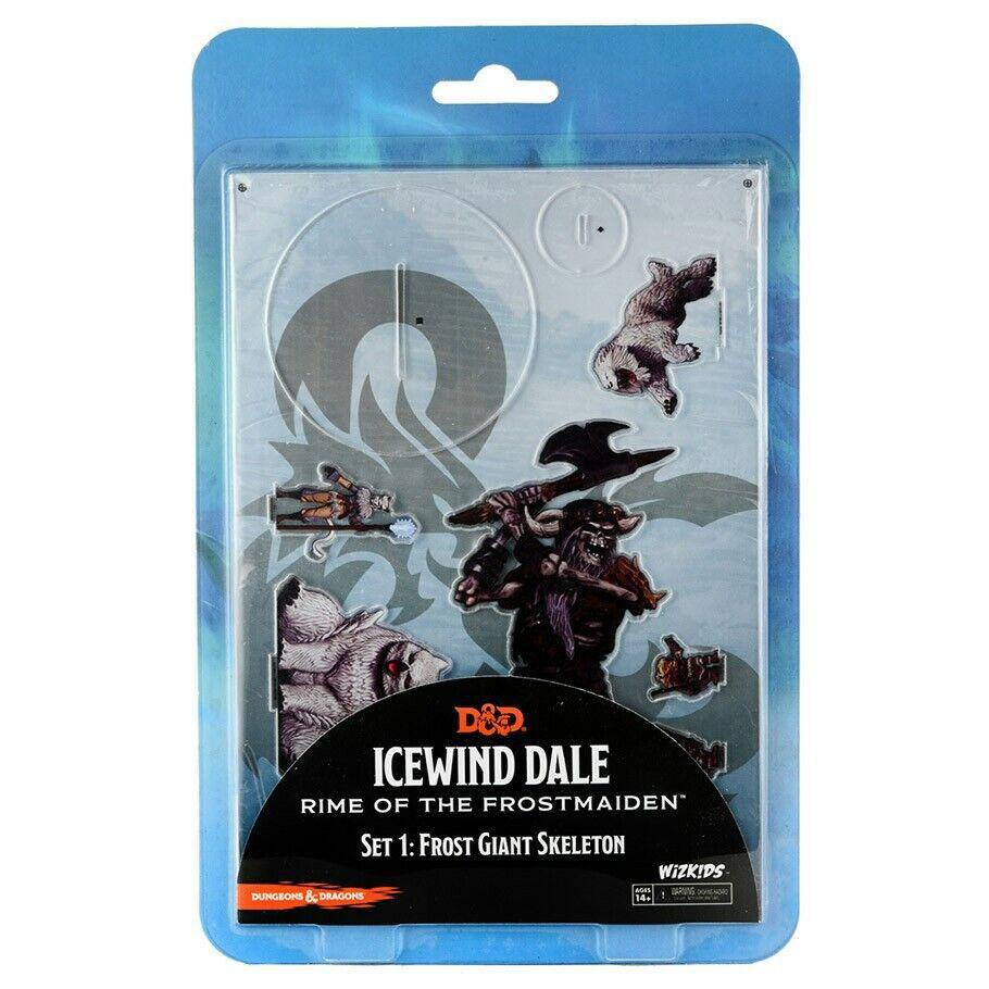 D&D - Idols of the Realms - 2D Acrylic Set - Icewind Dale Set 1Frost Giant Skeleton