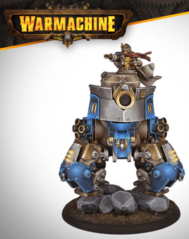 Warmachine - Cygnar Gravediggers Captain Connor 'Boom Boom' McCoy