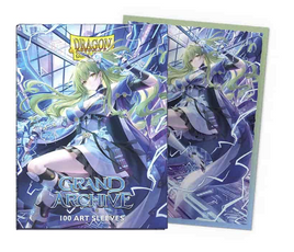 Dragon Shield - Grand Archive Lorraine, Arclight Saber Dual Matte Art Sleeves (100 Count)
