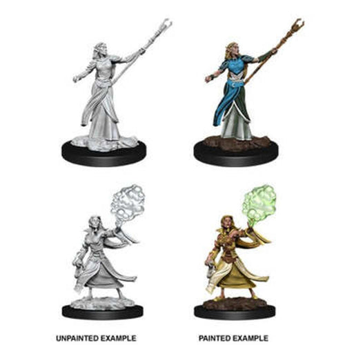 WizKids - D&D Nolzur's Marvelous Miniatures 90054 - Female Elf Sorcerer