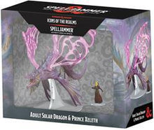 Load image into Gallery viewer, WizKids - D&amp;D Icons of the Realms 96168 - Adult Solar Dragon &amp; Prince Xeleth