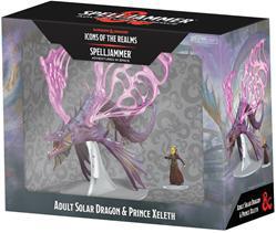 WizKids - D&D Icons of the Realms 96168 - Adult Solar Dragon & Prince Xeleth