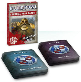 Blood Bowl Discontinued - Special Play Cards - Team Titans Pack