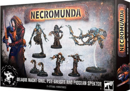 Necromunda - Delaque - Nacht-Ghul, Psy-Gheists and Piscean Spektor