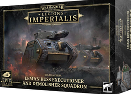 Legions Imperialis - Solar Auxilia - Leman Russ Executioner and Demolisher Squadron