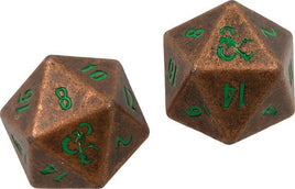 Ultra Pro - Dice - D&D Heavy Metal 2d20 - Feywild Copper & Green