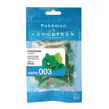 Nanoblock - Pokemon - Bulbasaur #003