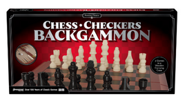 Pressman Premium Classics: Chess, Checkers, & Backgammon