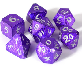 Die Hard Dice - Voidreaver with Silver RPG Dice Set