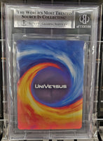 Graded Card - Universus - Bertolt, Colossus Titan Advancing #2 Serialized 015/100 Beckett 9 MINT