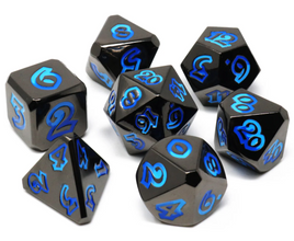 Die Hard Dice - Metal Wavecaster 7-Dice RPG Set