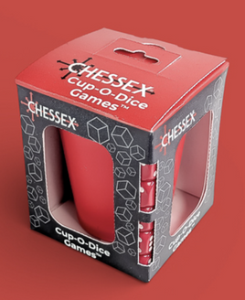 Chessex Cup-O-Dice Games - Red