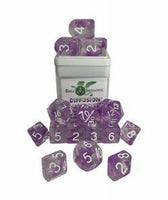 Roll 4 Initiative - Dice - Diffusion Amethyst 15pc Set