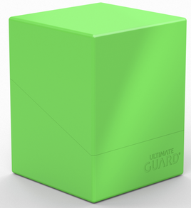 Ultimate Guard - Deck Box - Boulder 100+ Solid Neon - Neon Green