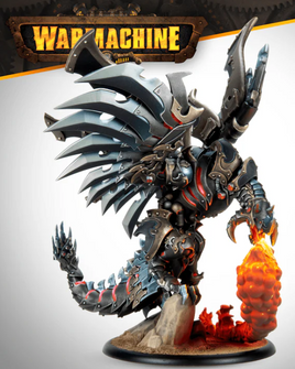 Warmachine - Orgoth Sea Raiders - Azdharak, Herald of Immolation Super Heavy Warjack