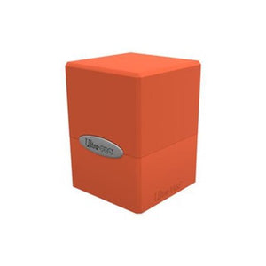 Ultra Pro - Deck Box - Satin Cube - Pumpkin Orange