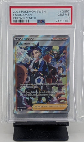 Graded Pokemon - Adaman FA #GG57 PSA 10 GEM MT