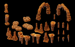 Warlock Tiles - Stalactites & Stalagmites Expansion