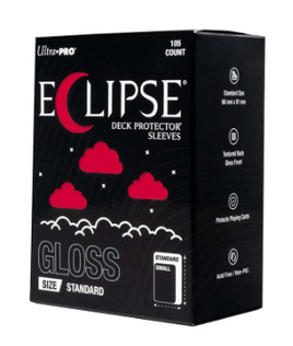 Ultra Pro - Eclipse Gloss Apple Red Sleeves 105 Count