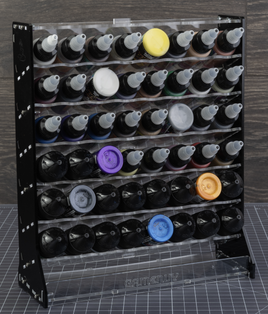 Game Envy - Desk Wizard Vertical Paint Rack for Wide Bottles