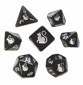 Black Oak - Kitty Clacks: Sirius RPG Dice Set