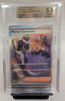 Graded Card - Pokemon - Morty's Conviction #211 SIR Beckett 9.5 GEM MINT